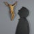 Lacquered wooden sculpture depicting Christ on the Crucifix. This piece is attributed to the mentioned designer/maker. It...