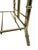 1970s 1970s Vintage Brass Bamboo Magazine Rack For Sale - Image 5 of 7
