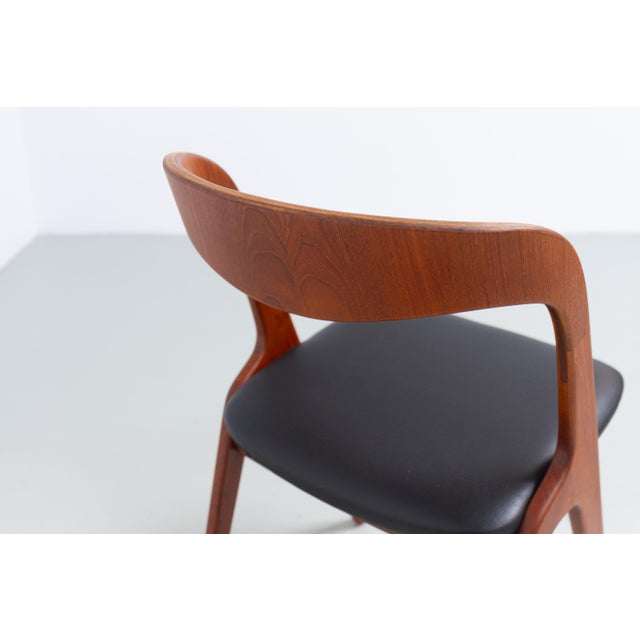 Wood Danish Teak Sonja Side Chair by Johannes Andersen for Vamo, 1960s For Sale - Image 7 of 18