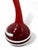 Late 20th Century Contemporary Monumental Makora Kronso Poland Twisted Red Art Glass Vase For Sale - Image 5 of 6