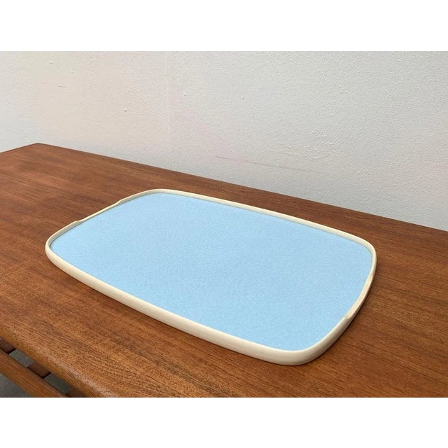 Mid-Century Modern Mid-Century Plastic Blue & Pink Flip Tray, 1960s For Sale - Image 3 of 18