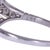 1910s Diamond Filigree Platinum Ring Size 7 For Sale - Image 4 of 7