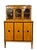 Art Deco Salon Display Cabinet in Flamed Birch Veneer, 1910 For Sale - Image 9 of 9