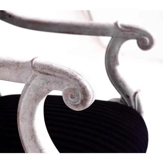 Antique French Charles X Armchairs, Set of 10 For Sale - Image 5 of 9