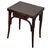 Art Nouveau Vienna Secession Oak Bent Wood Arched Bedside Table W/ Drawer by Thonet For Sale - Image 3 of 7