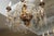 1930s Genovese Two-Tone Giltwood & Crystal Chandelier, Italy For Sale - Image 17 of 17