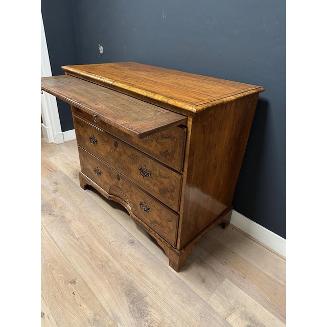 Tan Antique Chest of Drawers, 1700s For Sale - Image 8 of 16