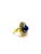 Bochic “Orient” Vintage Rose Cut Diamond & Tanzanite Ring Set 18K Gold & Silver For Sale - Image 14 of 16