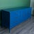 Mid-Century Modern 1970s Mid-Century Modern Walnut High Gloss Blue Lacquered Dresser For Sale - Image 3 of 17