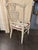 Ivory Vintage Neoclassical Style Chair in Wood For Sale - Image 8 of 9