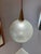 Glass and Teak Globe Lamp by Doria For Sale - Image 6 of 11