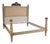 Italian Louis XVI Style Lacquered Double Bed, 1950 For Sale