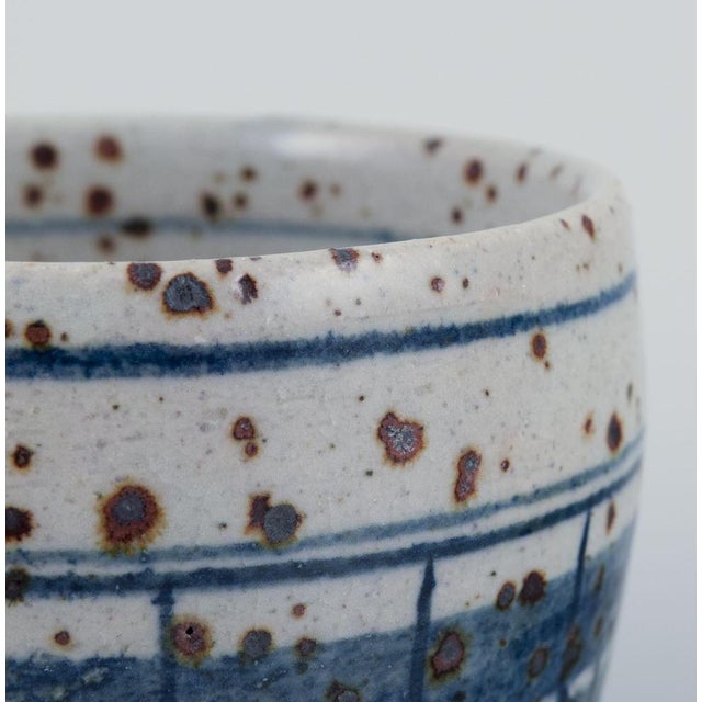 Small Vase in Stoneware from Gerd Hjort Petersen for Royal Copenhagen, 1966 For Sale - Image 4 of 7