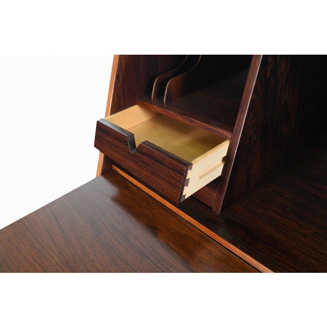 Mid 20th Century Model 68 Rosewood Secretary Desk by Arne Wahl Iversen For Sale - Image 14 of 14