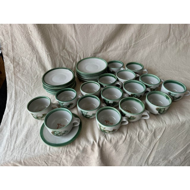 Green Large Vintage m.a. Hadley Collection- 175Pieces For Sale - Image 8 of 18