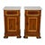 Spanish Wooden Nightstands with Marble Tops, 1930s, Set of 2 For Sale - Image 16 of 16