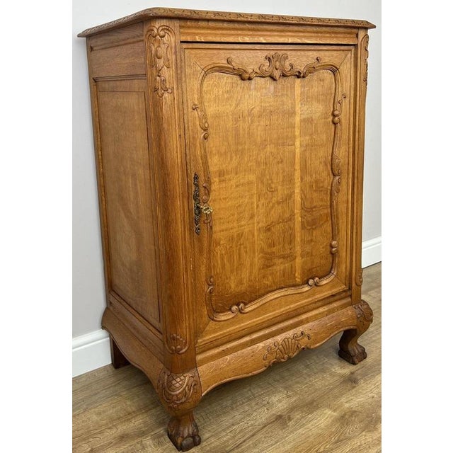 Vintage French Oak Sideboard For Sale - Image 4 of 17