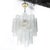 Mid-Century Modernist Murano Glass Tronchi Chandelier W/ Brass Fittings For Sale - Image 12 of 18