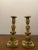 Late 19th Century English Brass Candleholders- a Pair For Sale - Image 4 of 4