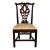 Antique 18th Century American Chippendale Carved Ribbon Back Mahogany Side Chair For Sale