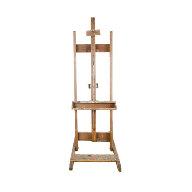 A Large Adjustable Vintage Artist Easel From France. Chairish