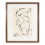 1962 Abstract Ink Painting by Walter Stomps For Sale