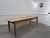 Originating from a former farmhouse in the Lyon region, this large vintage table, crafted from solid oak (for the legs)...