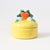 1920s Small Yellow Ceramic Heart Box by Rudolf Podany for KWK Keramos, 1920s For Sale - Image 5 of 10
