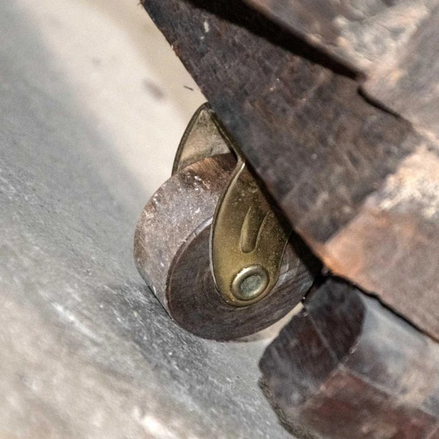 Antique Victorian Mirrored Dresser in Walnut & Burl Walnut With White Marble Top For Sale - Image 12 of 13