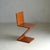 Cassina Vintage Zig Zag Chair by Gerrit Thomas Rietveld for Cassina, 1990s For Sale - Image 4 of 18
