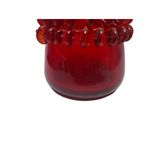 Mid-Century Modern Pitcher by J. Słuczan-Orkusz for Cracow Institute for Glassworks, Poland, 1970s For Sale - Image 3 of 16