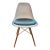 Vitra Eames Molded Dining Chairs With Pads For Sale