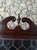 Wood Antique China Cabinet Hepplewhite Hutch Duncan Phyfe Style For Sale - Image 7 of 10