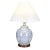 Ralph Lauren Blue & White Chinoiserie Style Ginger Jar Porcelain Table Lamp For Sale