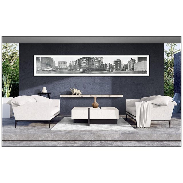 Message us to inquire about custom framing options! (Included for free with every purchase) The artwork here, "Parking Lot...