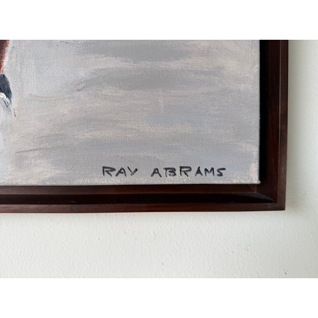 Ray Abrams Horse Portrait Impressionist Oil on Canvas Painting – Framed For Sale - Image 9 of 11
