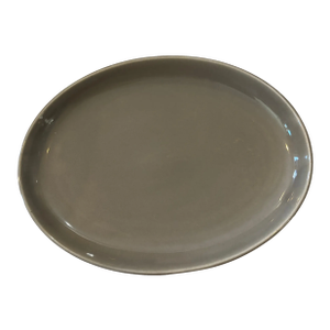 Russel Wright Iroquois Grey Large Platter, Circa 1950