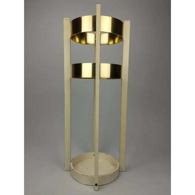Mid-Century Umbrella Stand in Metal, 1960s, in Very Good conditions. Designed 1960 to 1969