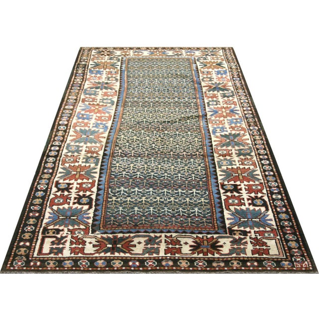 1920s Caucasian Karabagh Rug For Sale In Los Angeles - Image 6 of 6