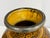 Mustard Moroccan Ceramic Vase + Bowl, Set of Two For Sale - Image 8 of 12