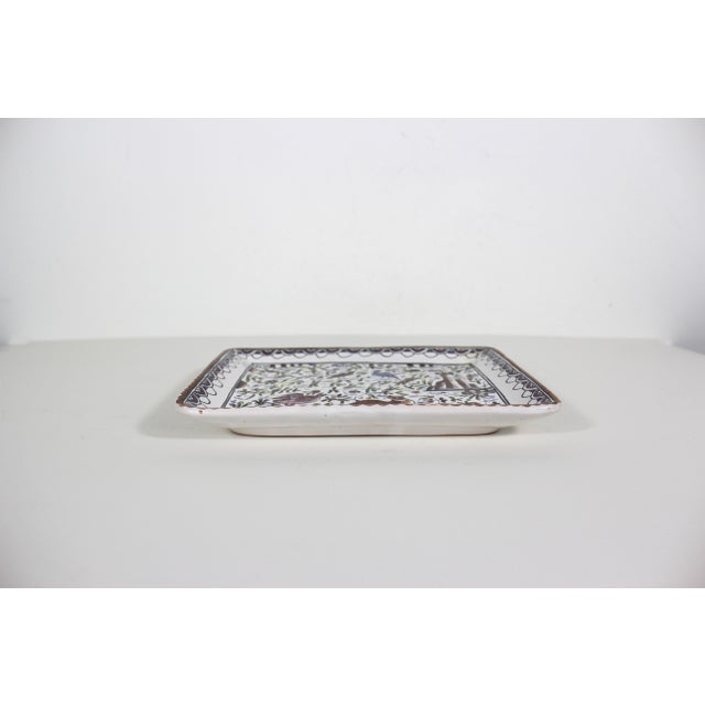 This item is a 17th-century style ceramic piece from the Cistercian order in Alcobaça, Portugal. Stunning vintage...