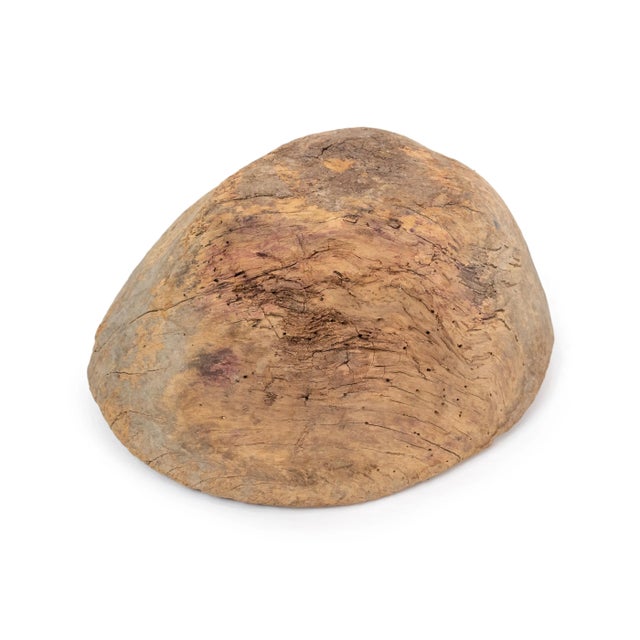 Turkish Antique Root Bowl For Sale - Image 9 of 11