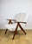 Vintage B-310 VAR Armchair in White Bouclé and Wood, 1970s For Sale - Image 6 of 12