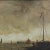 Wood Antique 19th C. Romantic Seascape at Dusk, Signed (Framed, Oil on Canvas) For Sale - Image 7 of 9