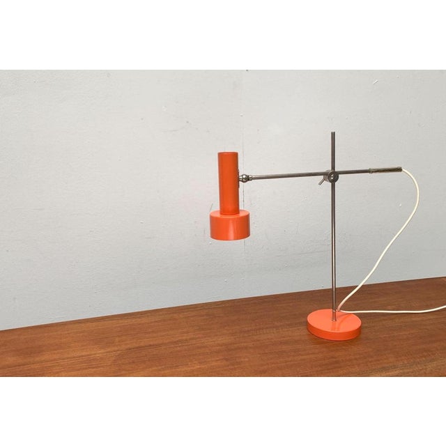 Mid-Century German Minimalist Table Lamp from Beisl, 1960s For Sale - Image 14 of 18