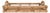 Matthew Izzo Home Tatum Rattan Tray For Sale