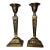 Pair of French Renaissance Solid Brass Candlesticks For Sale
