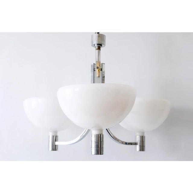 Silver AM/AS Series Chandelier by Franco Albini & Franca Helg for Sirrah, 1960s For Sale - Image 8 of 18