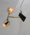 Metal Flamming Wall Lamp attributed to Napako, 1970s For Sale - Image 7 of 12