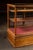 Antique Oak & Glass Retail Showcase With Storage Base For Sale - Image 10 of 16